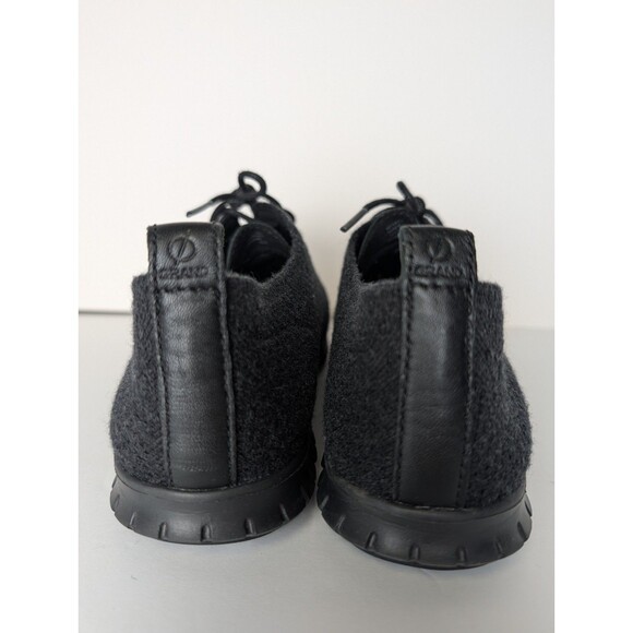 Cole Haan Zero Grand Wingtip Wool Oxford Women's Shoes Size 9B Black Lace Up - Picture 8 of 12
